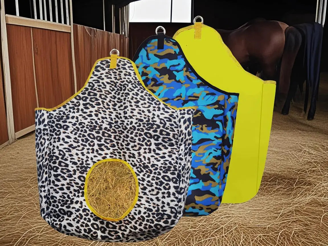 Barn And Stable Horse Hay Bag With Large Capacity Feeder