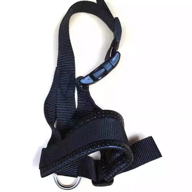 Dog muzzle made of nylon, anti-biting, anti-, anti-barking, anti-pecking, can drink water