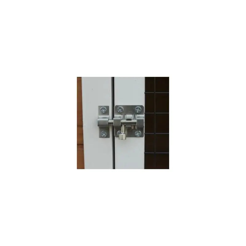 2-Tier Wooden Rabbit Hutch with Waterproof Roof, Removable Pull-Out Tray, Ideal Outdoor Bunny Cage for Small Pets, Featuring