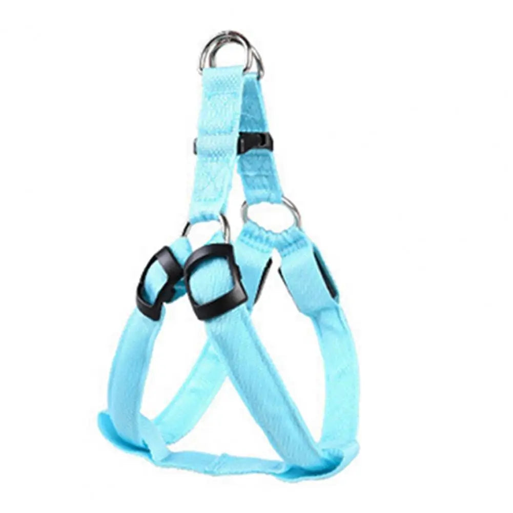Adjustable LED Pet Harness USB Rechargeable Light Up Dog Harness Glow-in-The-Dark Safety Vest For Small Medium Dogs Pets Arnes
