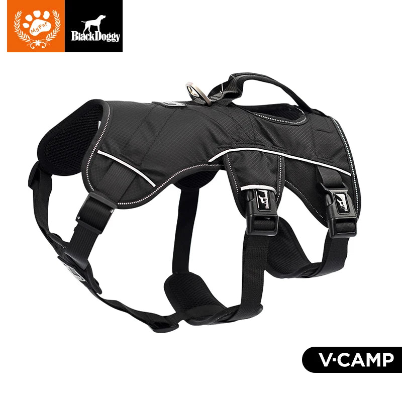 Professional Dog Harness Adjustable Pet Body Harness Vest Visible at Night Outdoor Training Harnesses Premium Quality Chest Stra