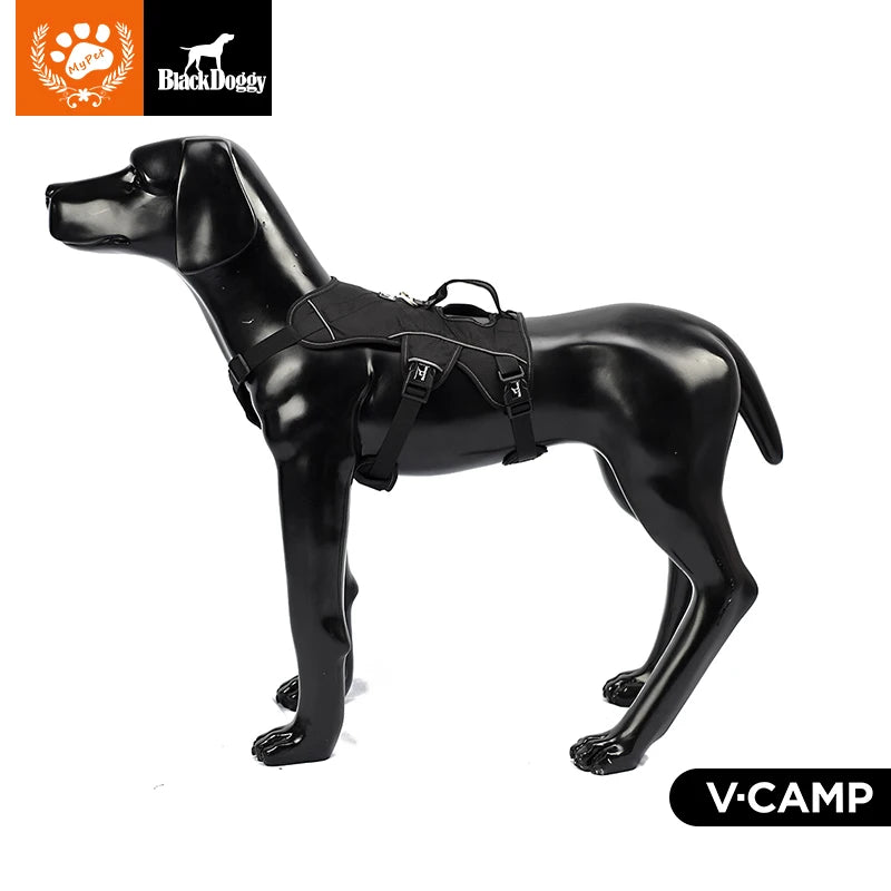 Professional Dog Harness Adjustable Pet Body Harness Vest Visible at Night Outdoor Training Harnesses Premium Quality Chest Stra