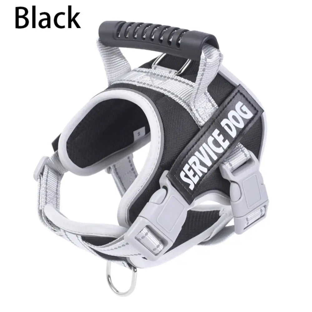 Chest Collars Adjustable Dog Harness Reflective Leash Set Reflective Vest Harness Adjustable Harness Outdoor Walking