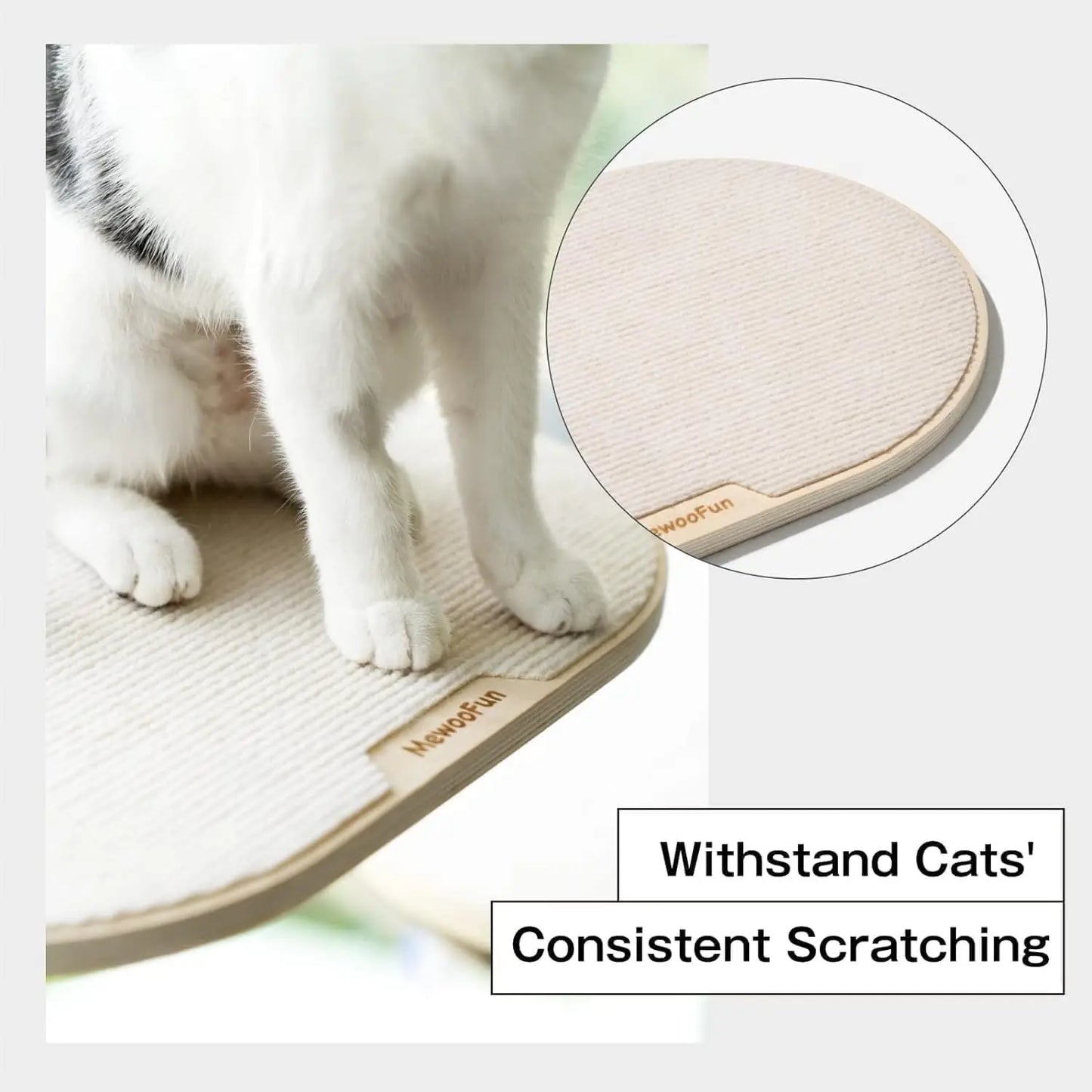 Mewoofun Cat Window Perch Hammock Wooden with Strong Suction Cup Cat Platform Window Bed Mounted Cat Bed for Indoor Cats