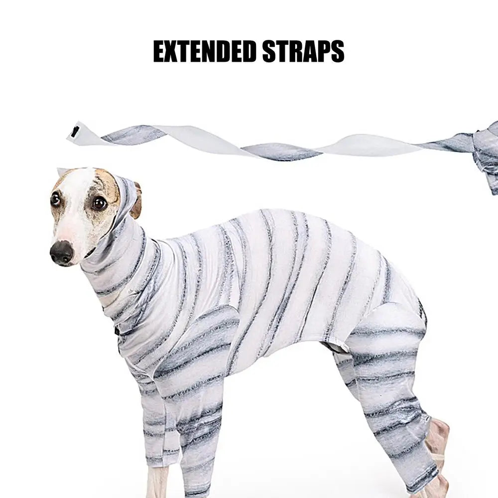 Dog Halloween Costumes Mummy Skeleton Halloween Costume Pet Cosplay Costume Funny Halloween Cat Clothes Reusable Dog Halloween