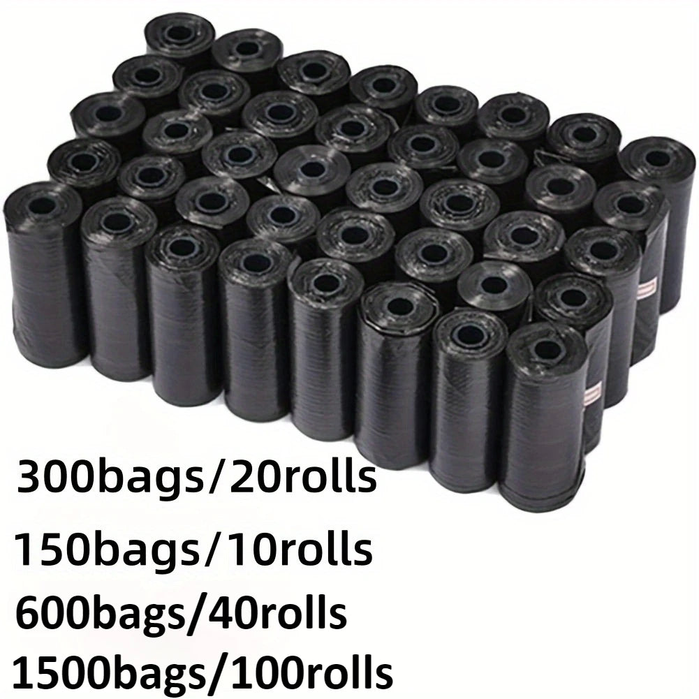 300/1500pcs Dog Poop Bags, Portable Pet Waste Bags, Durable And Leak Proof Pet Garbage Bags, Pet Cleaning Suppliesi''[|/.