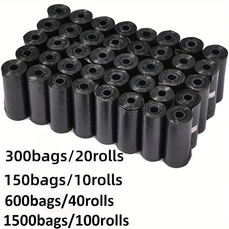 300/1500pcs Dog Poop Bags, Portable Pet Waste Bags, Durable And Leak Proof Pet Garbage Bags, Pet Cleaning Suppliesi''[|/.