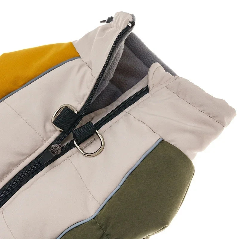 Dog Winter Coat Warm Jacket for Small Medium Dogs Padded Clothing French Bulldog Yorkie Pug Waterproof Dog Clothes Pet Outfit