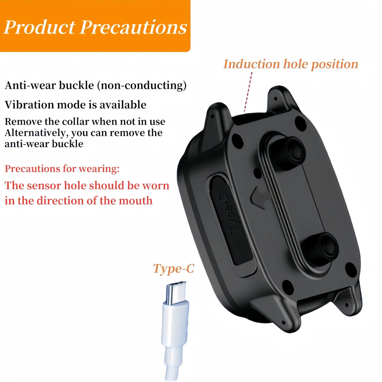 Waterproof Dog Bark Collar,Rechargeable Anti-Bark Collar For Dog Stop Barking,Dog Vibration Training Collar For Small,Medium Dog