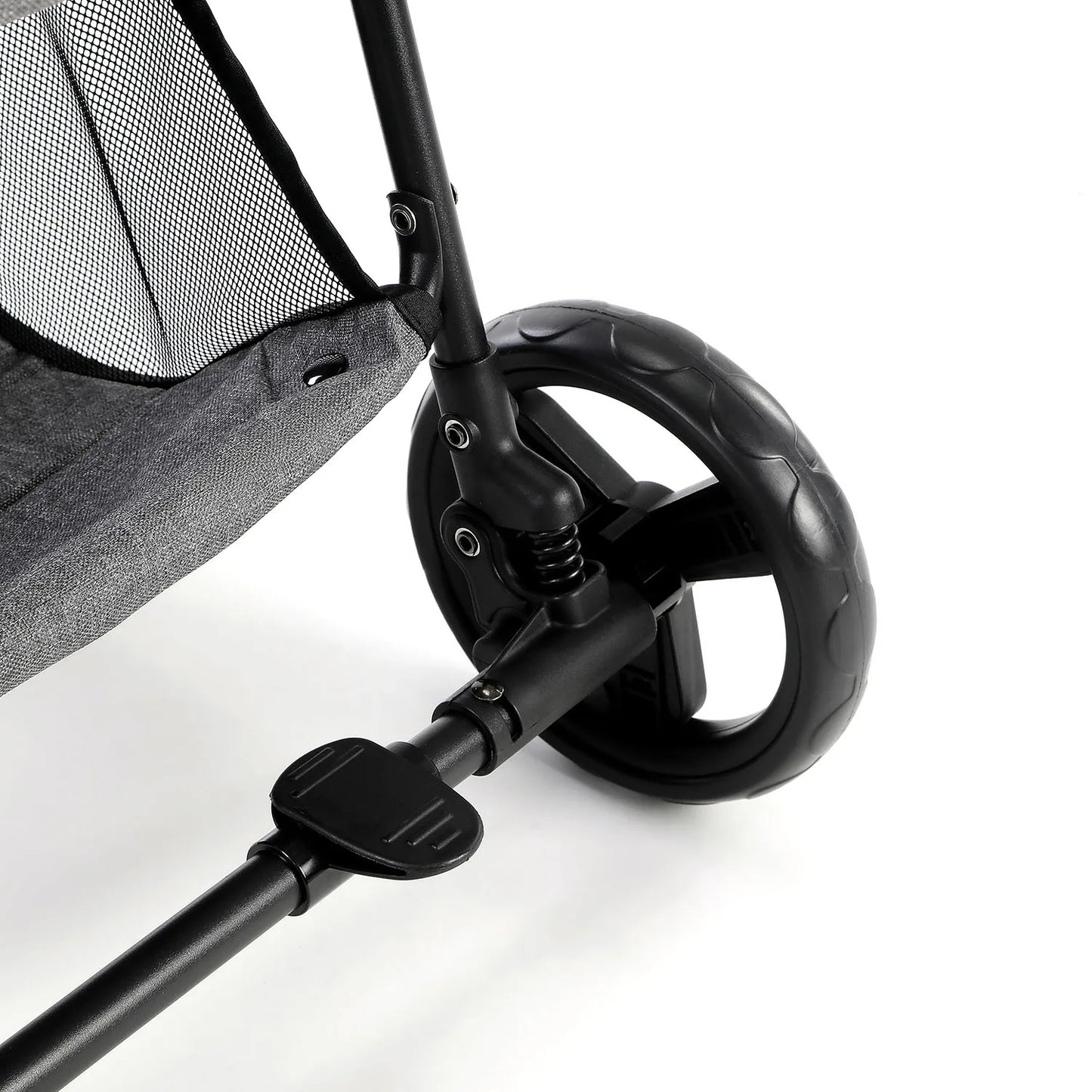 3 in 1 Pet Stroller with Removable Carrier, Folding Stroller for Small/Medium Dogs and Cats, Waterproof, All-Terrain, with Sun S