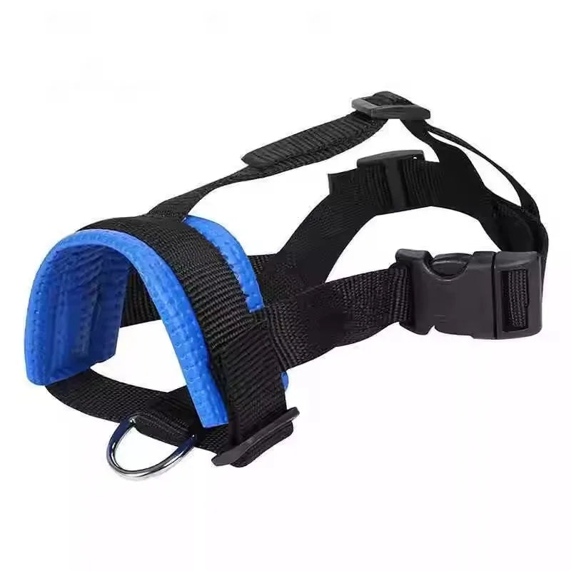 Dog muzzle made of nylon, anti-biting, anti-, anti-barking, anti-pecking, can drink water