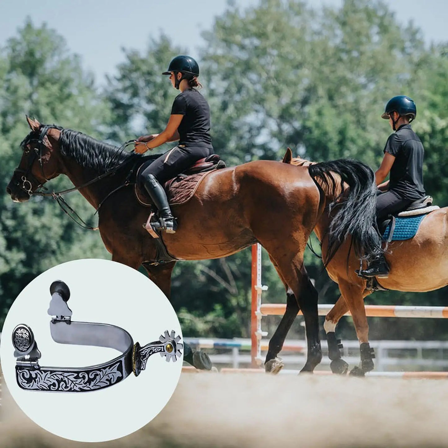 Horse Spur Horse Riding Accessories Equestrian Gear for Training Competition