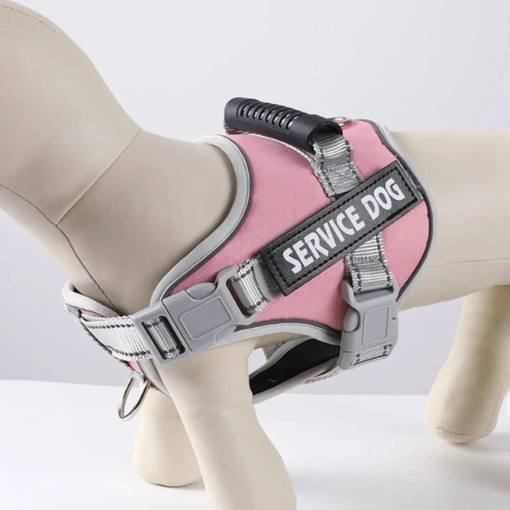 Chest Collars Adjustable Dog Harness Reflective Leash Set Reflective Vest Harness Adjustable Harness Outdoor Walking