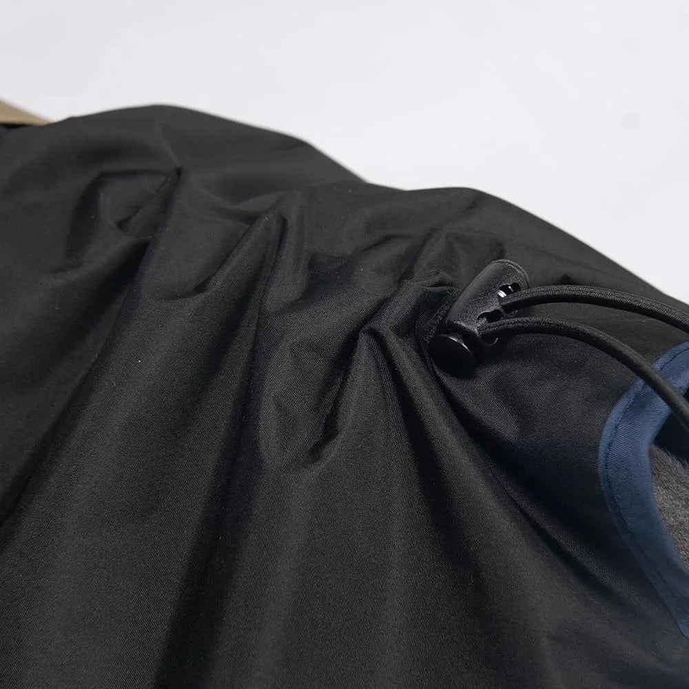 Waterproof Dog Raincoat with Hood Heavy Rain Resistant Lightweight Adjustable Poncho Medium Large Dogs Outdoor Adventure