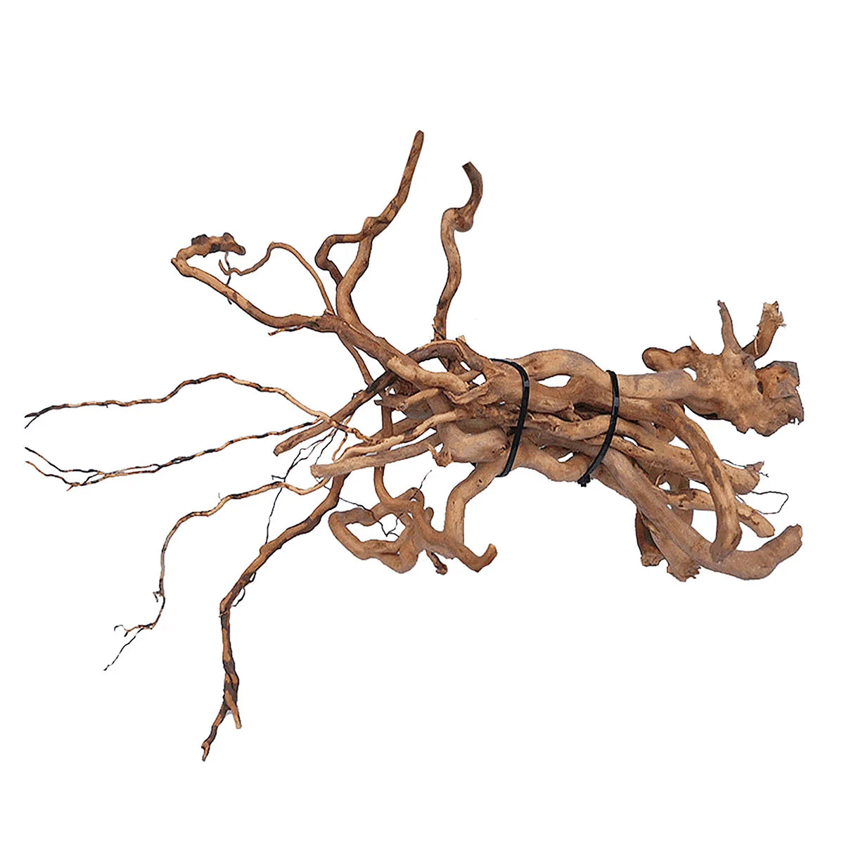 27CM Aquarium Decor Micro Landscape Natural Driftwood Root Trunk Tree DIY Home Fish Tank Creative Reptile Cylinder Ornaments