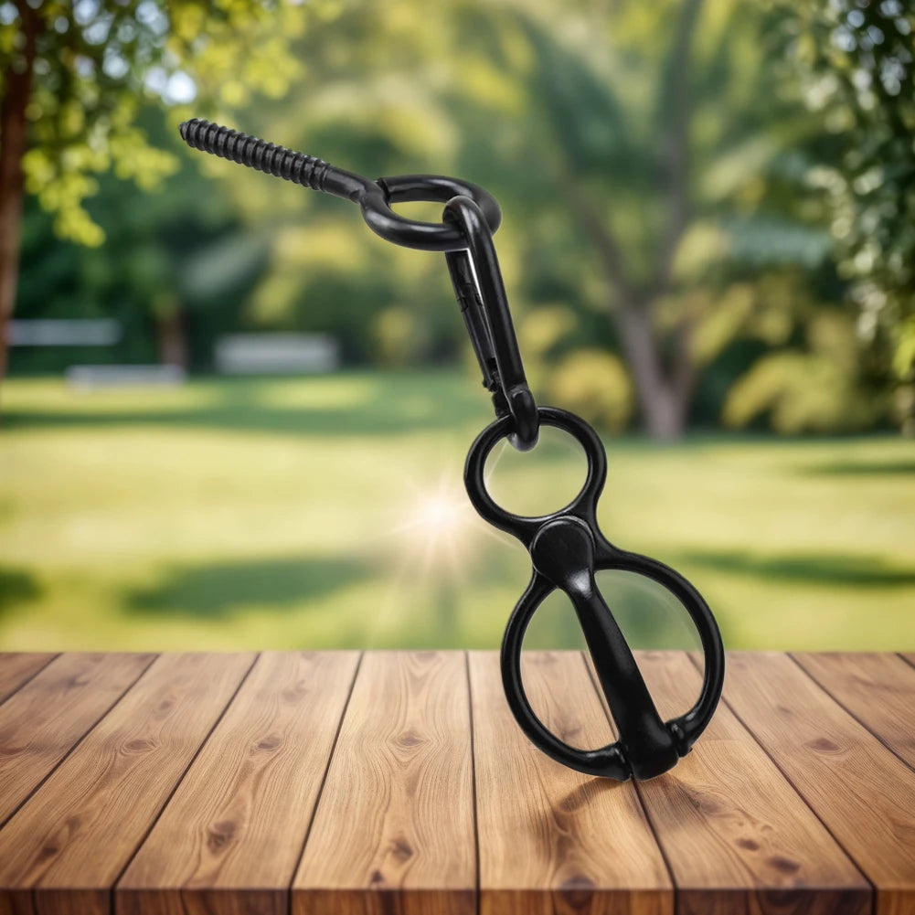 1 Set Heavy-Duty Horse Tie Ring Stainless Steel Horse Tack and Supplies Horse Training Equipment for Horses