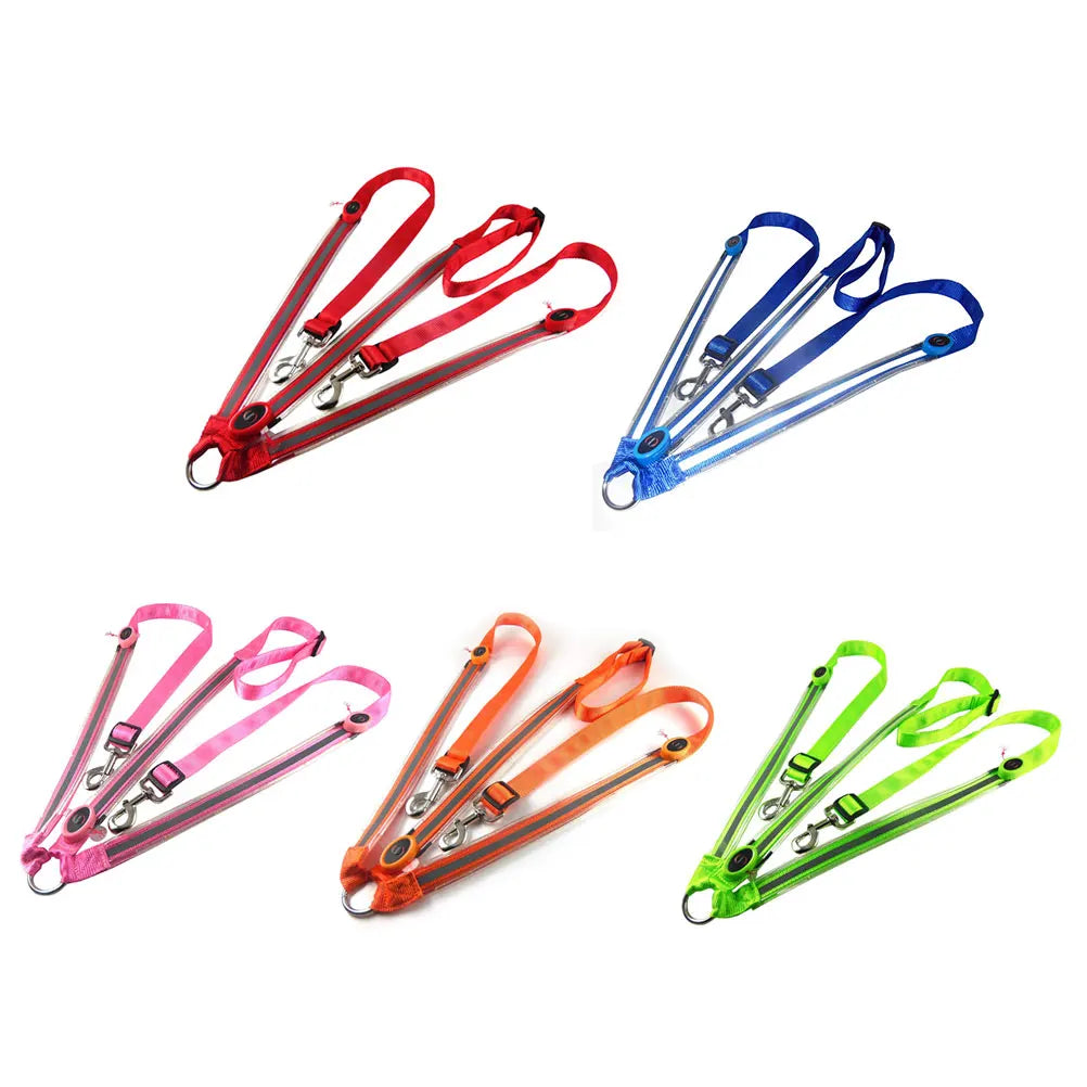 ZK30 LED Horse Breastplate Collar High Visibility Tack For Horseback Riding Adjustable Safety Gear