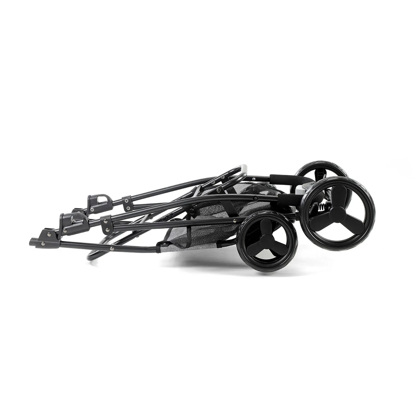 3 in 1 Pet Stroller with Removable Carrier, Folding Stroller for Small/Medium Dogs and Cats, Waterproof, All-Terrain, with Sun S