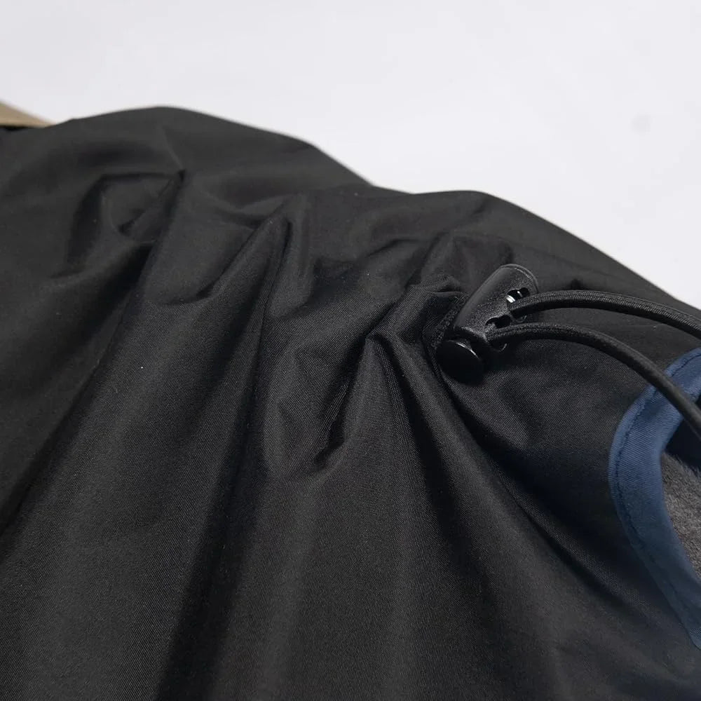 Waterproof Dog Raincoat with Hood Heavy Rain Resistant Lightweight Adjustable Poncho Medium Large Dogs Outdoor Adventure