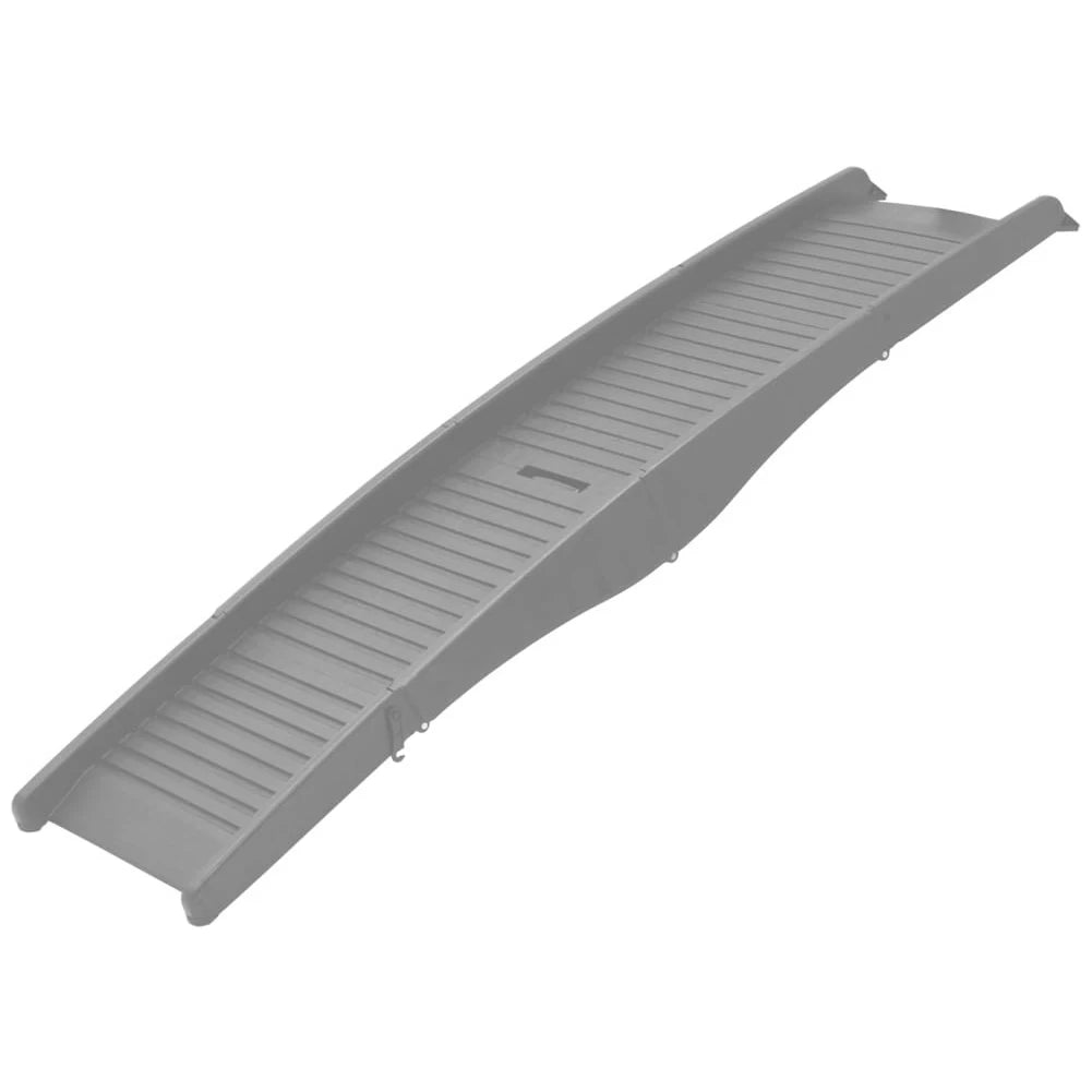 Portable Foldable Car Dog Ramp With Non Slip Rug Surface