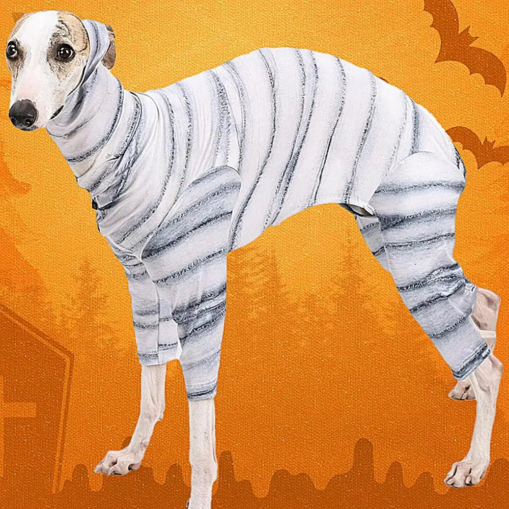 Dog Halloween Costumes Mummy Skeleton Halloween Costume Pet Cosplay Costume Funny Halloween Cat Clothes Reusable Dog Halloween