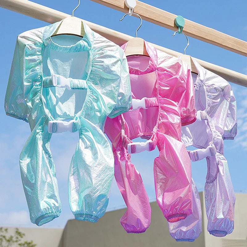 Waterproof Pet Pants With Foot Cover Dog Trousers Safety Dog Leggings Foot Protector For Small Dog Outdoor Activity Dog Clothes