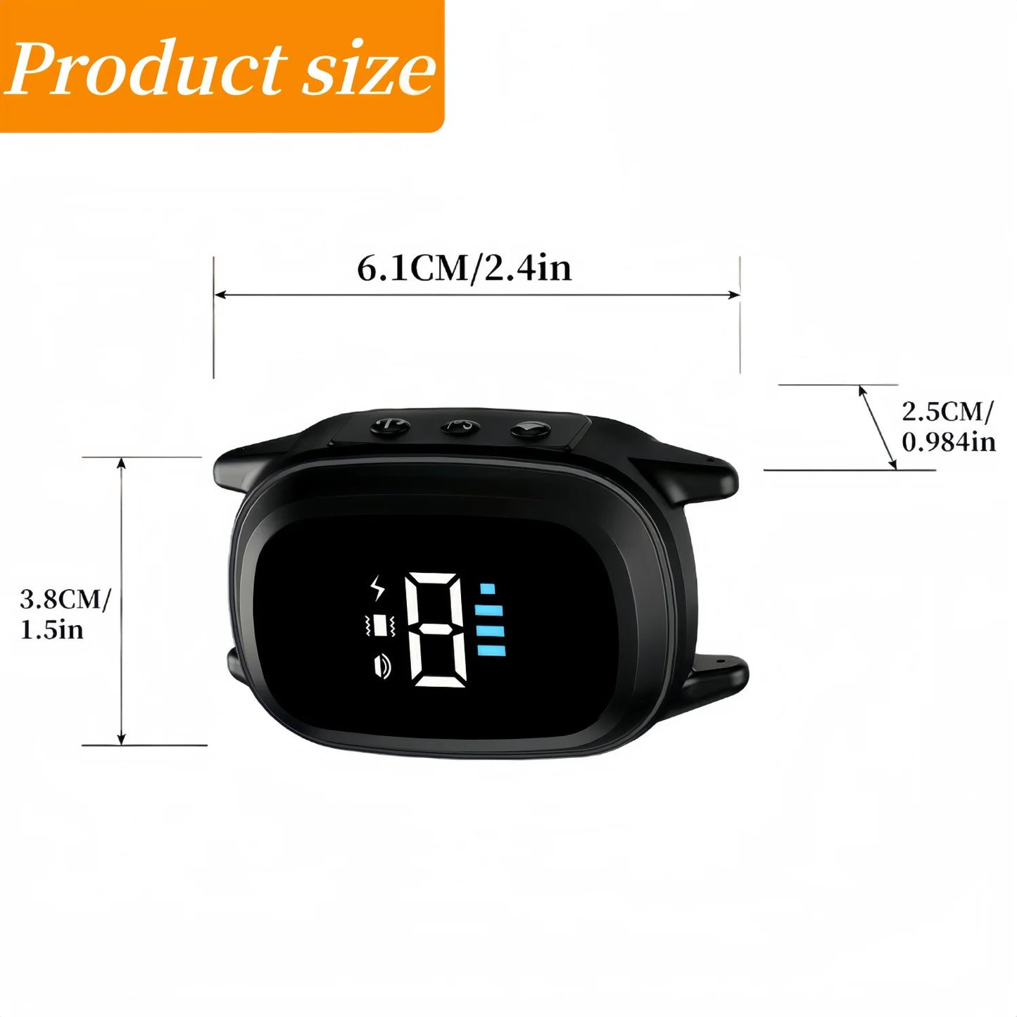 Waterproof Dog Bark Collar,Rechargeable Anti-Bark Collar For Dog Stop Barking,Dog Vibration Training Collar For Small,Medium Dog