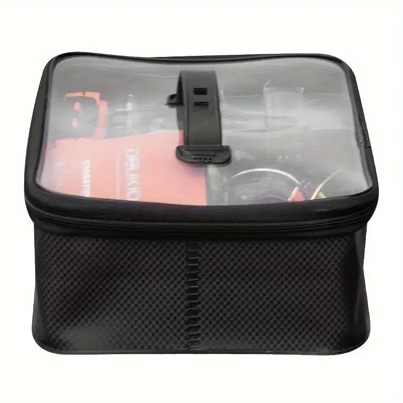 Portable EVA Fishing Storage Box Fishing Tool Accessory Organizer Bag Live Bait Storage Container Large Capacity Water Container