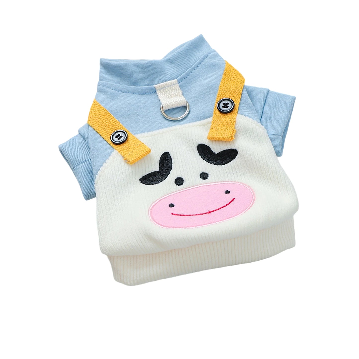 Adorable Puppy Hoodies with Colorful Patterns and Zipper Closure for Stylish Small Dog Outfits