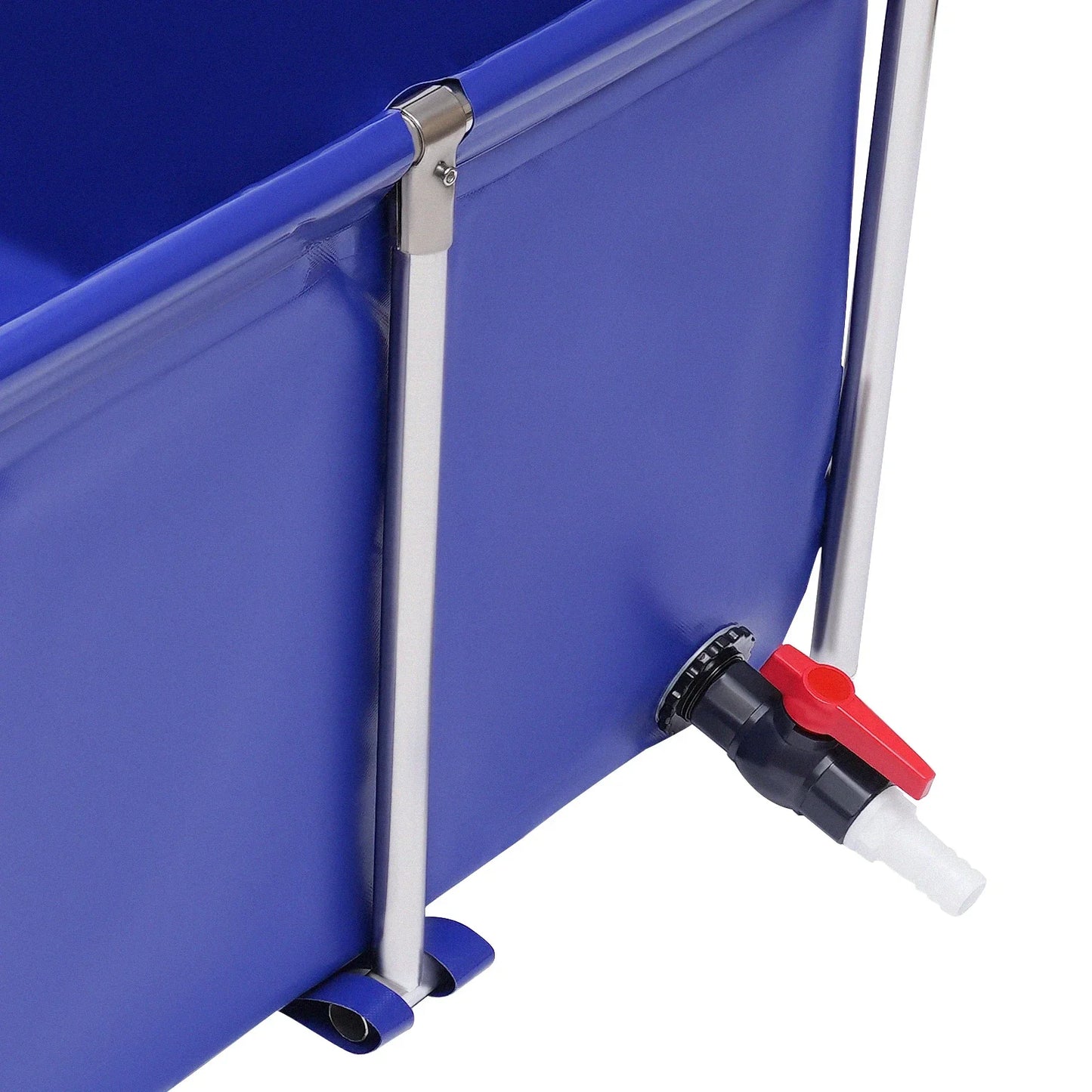 Aquarium Fish Water Tank Anti-rust Canvas Ornamental Swimming Pool Thickened Waterproof Large capacity Lobster Breeding Pond