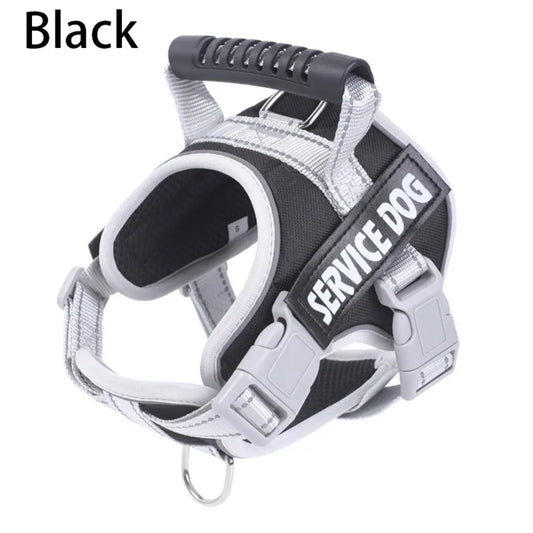 Chest Collars Adjustable Dog Harness Reflective Leash Set Reflective Vest Harness Adjustable Harness Outdoor Walking