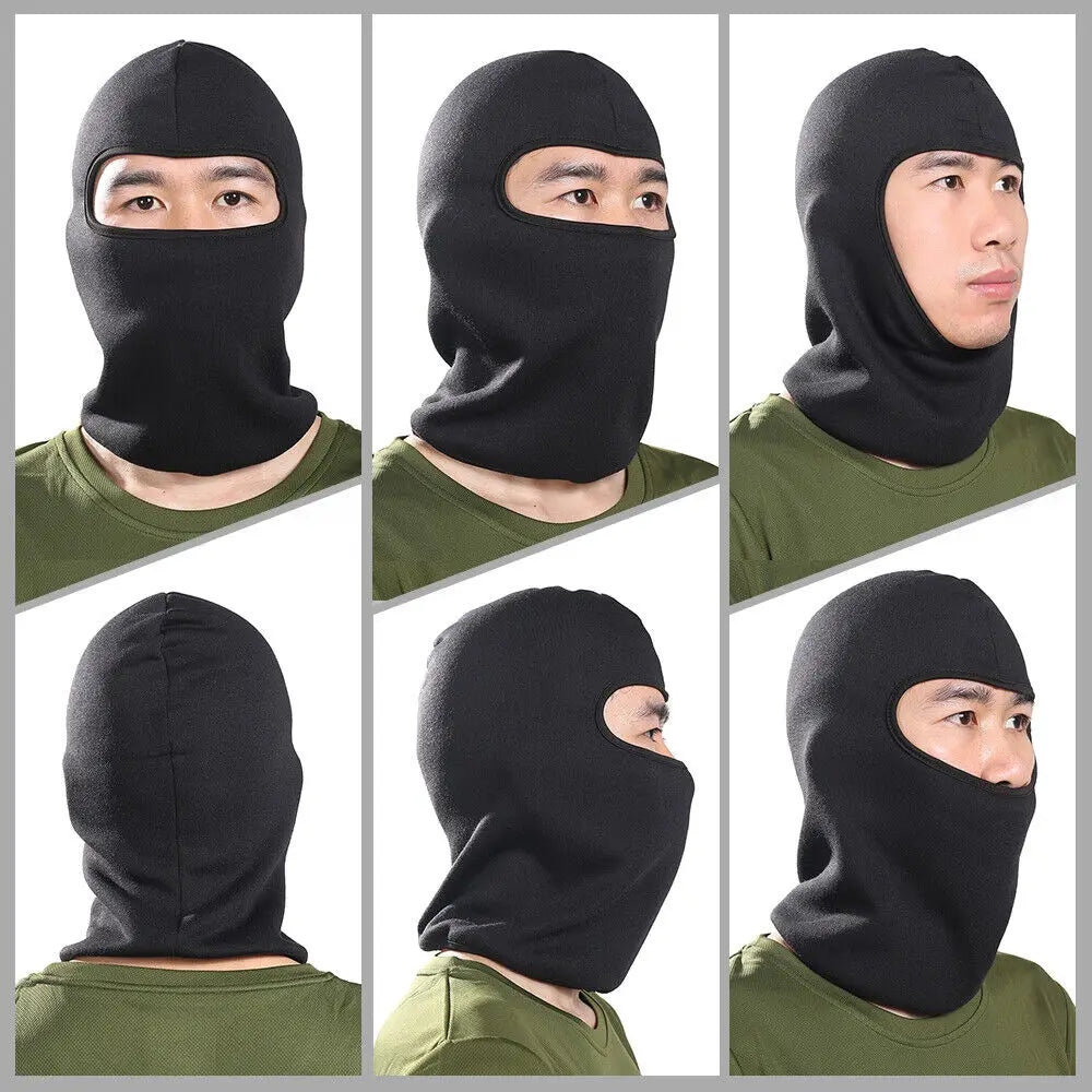 Winter Balaclava Fleece Full Face Mask Thermal Windproof Ski Mask for Men Women Cold Weather Neck Warmer Helmet lining Hood Hat