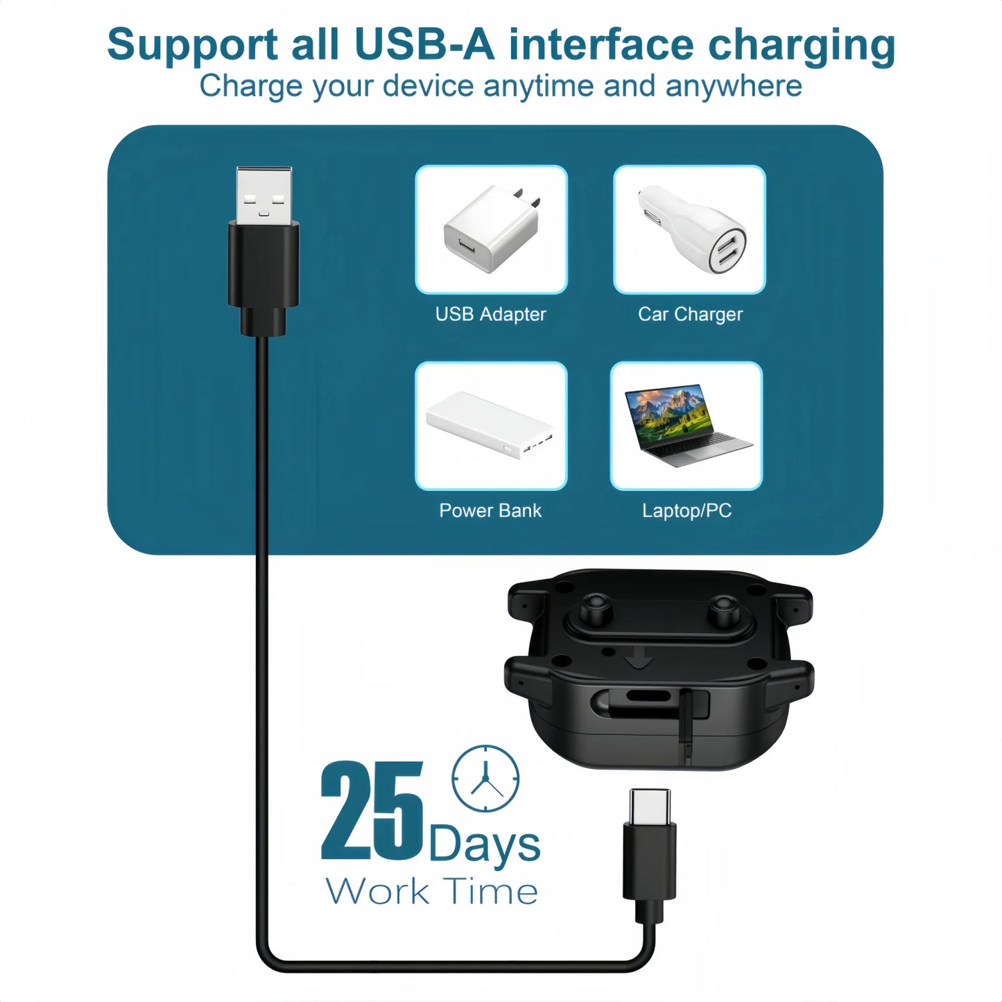 Waterproof Dog Bark Collar,Rechargeable Anti-Bark Collar For Dog Stop Barking,Dog Vibration Training Collar For Small,Medium Dog