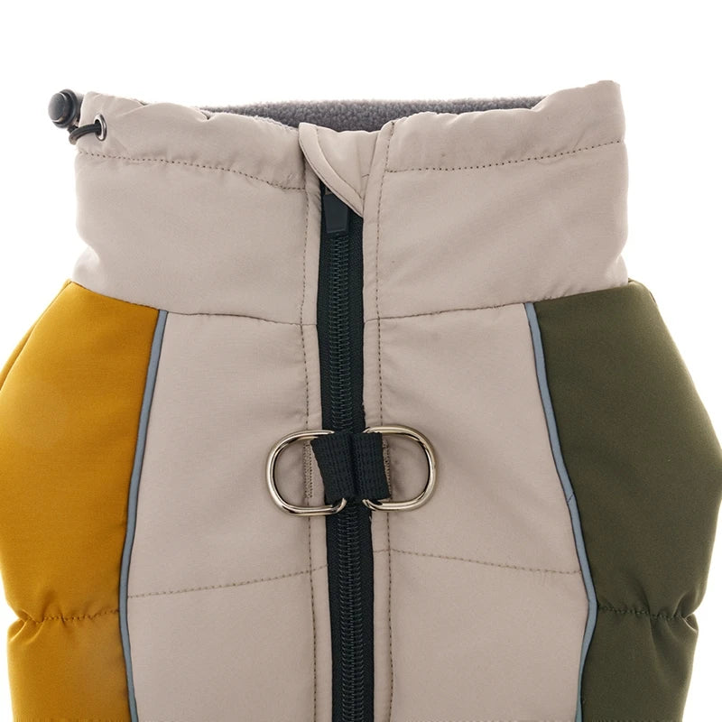 Dog Winter Coat Warm Jacket for Small Medium Dogs Padded Clothing French Bulldog Yorkie Pug Waterproof Dog Clothes Pet Outfit