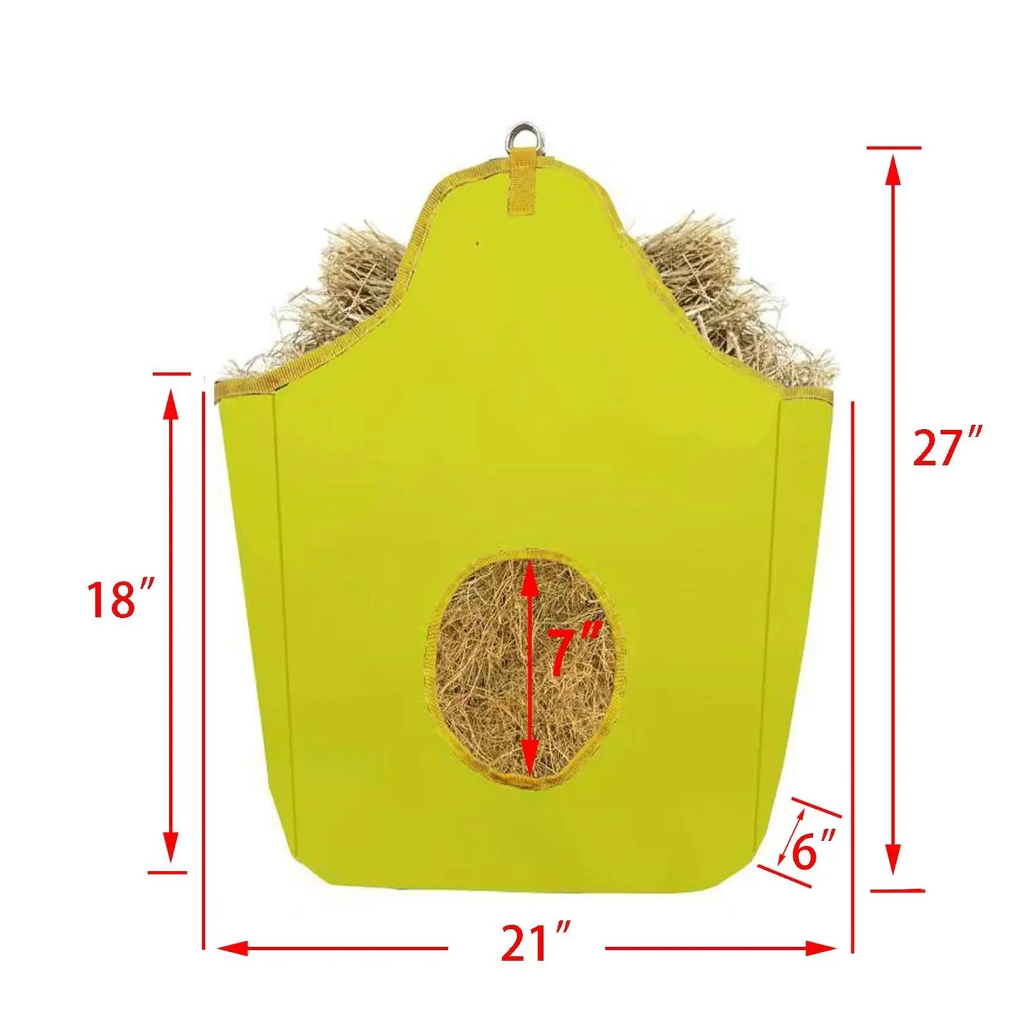 Barn And Stable Horse Hay Bag With Large Capacity Feeder