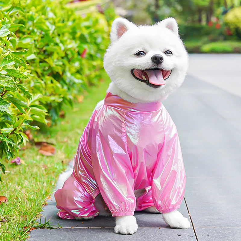 Waterproof Pet Pants With Foot Cover Dog Trousers Safety Dog Leggings Foot Protector For Small Dog Outdoor Activity Dog Clothes