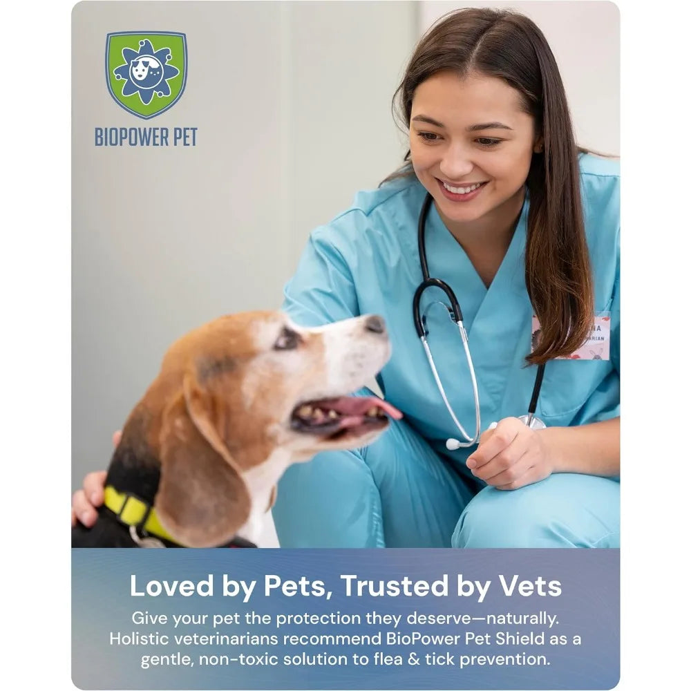 BioPower Pet Shield Natural Flea And Tick Collar Tag