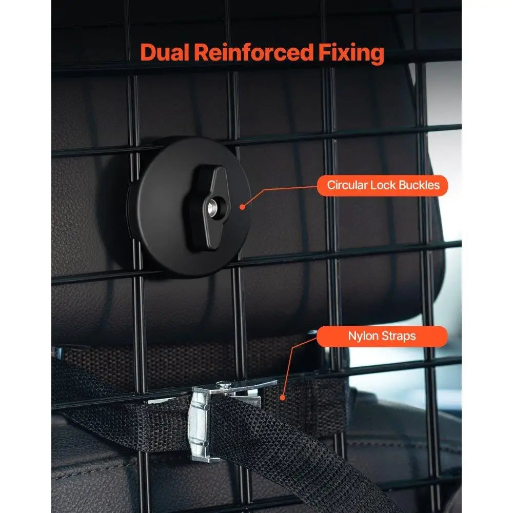 Adjustable Dog Car Barrier Trunk Area 38.5 to 61.6 Inches