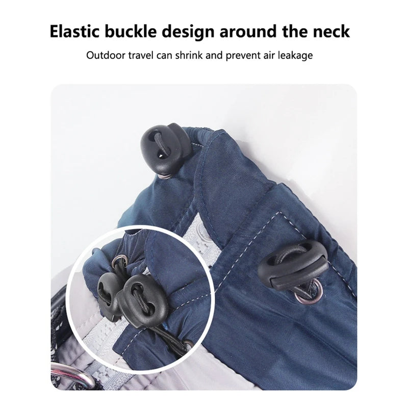 Winter Dog Coat With Reflective Strip For Pet Hoodie Dog Puppy Cold Jacket Waterproof Windproof Thick Dog Padded Vest XL-6XL