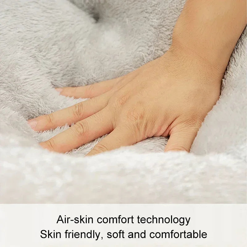 Removable Pet Dog Bed Cozy Pet Nest for Small Medium Dogs Cats Winter Warm Dog Sleeping Bed Comfortable Pet House Pet Supplies