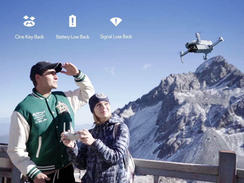 Used Potensic ATOM SE Single Axis Gimbal GPS Drone 4K Camera Lightweight Foldable FPV Transmission