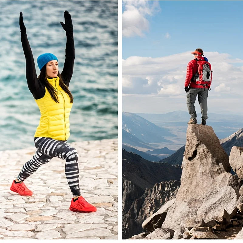 [Winter Gloves Men Women] Windproof Warm Unisex Cycling Gloves |   Autumn Winter Cold-Resistant for Outdoor Sports Running