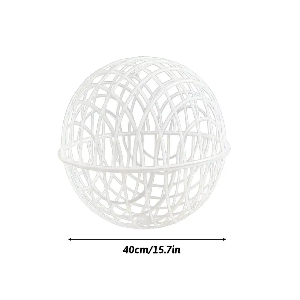 3pcs Walking Chicken Cage Safety Spherical Chicken Rolling Ball Chicken Hamster Ball Cage Free Range Can Roll and Walk To Feed