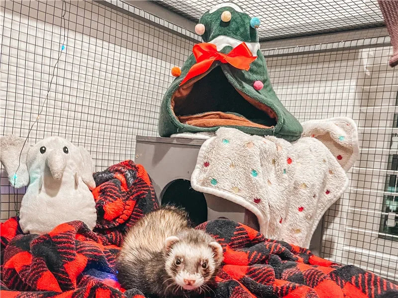 5-layer Small Animal Cage, Suitable for Chinchillas, Hedgehogs, Squirrels, Chameleons, Lizards, Gerbils, Bite-proof