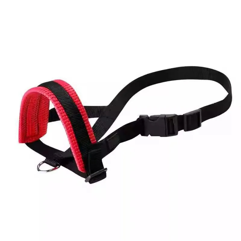 Dog muzzle made of nylon, anti-biting, anti-, anti-barking, anti-pecking, can drink water