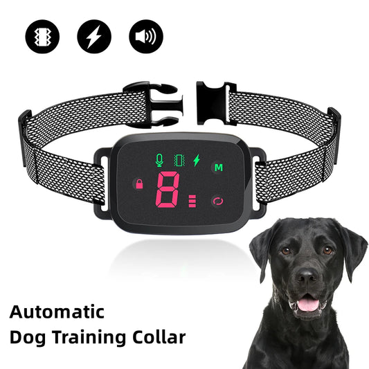 Smart Automatic Anti Barking Dog Collar IP67 Waterproof