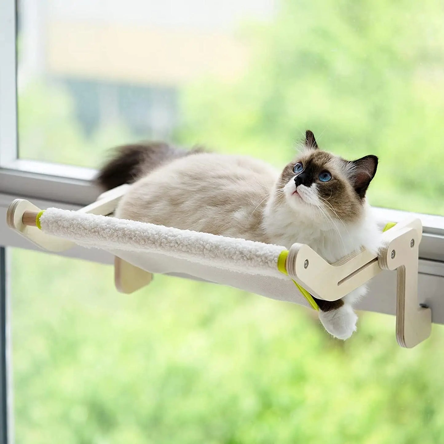 Cat Hammock Radiator Dual Use Window Bed 47x40 Beige