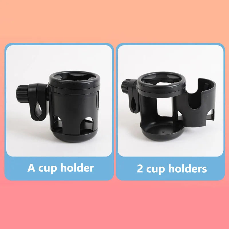 2-in-1 cup holder Baby Stroller Cup Holder Rack Children Bicycle Cart Bottle Rack Kids Bicycle Pushchair  Accessories