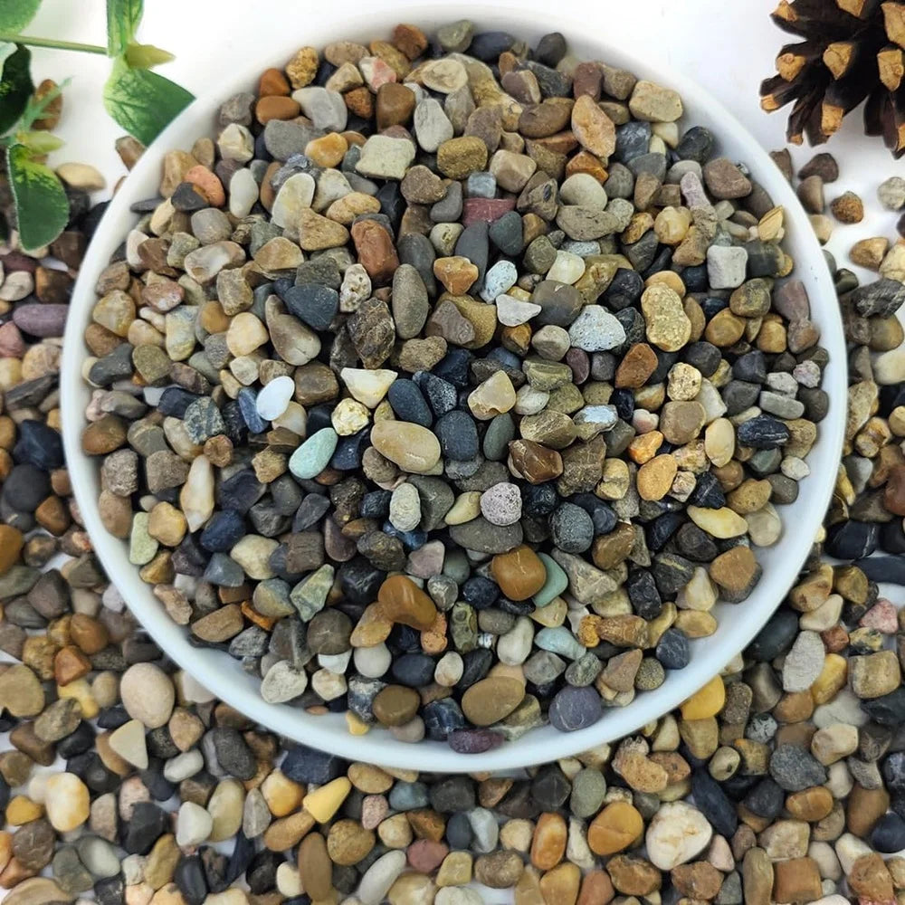 Natural River Rocks Aquarium Gravel 5 Lbs Fish Tank Pebbles