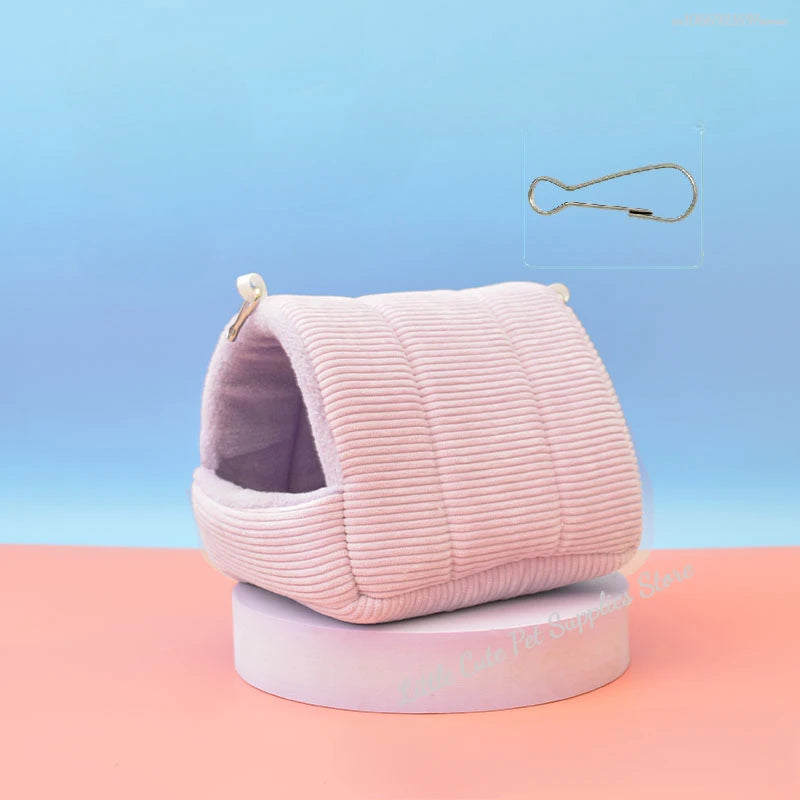 Bird Cage Parrot Cotton Nest Thickened Winter Bird Cotton Nest Pet Mini House Hammock Cage Hut Tent Bed Hanging Cave Pet Product